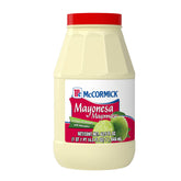 McCormick Mayonesa front jar shows packaging and large size benefit