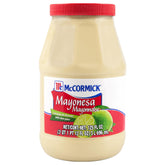 McCormick jar front view showing product branding and lime flavor benefit
