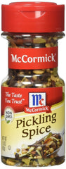 McCormick pickling spice front packaging showing label for easy identification