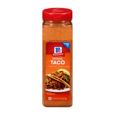 McCormick front bottle showing 24 oz taco seasoning for easy meal prep