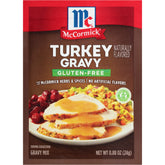 McCormick front packet showing branding and gluten-free verification benefit