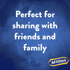 McVitie's close-up of biscuit texture highlighting crisp bite and crumb structure