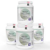 MD.LIFE front packaging showing 4-pack bulk tallow, clear labeling and weight benefit