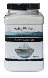 Medley Hills Farm front packaging showing 1.5 lb container and label benefits
