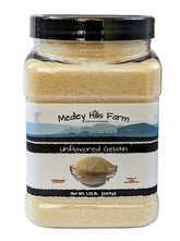 Medley Hills Farm front packaging showing 1.25 lb container and label, clear storage benefit