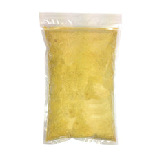 Medley Hills Farm resealable pouch beside spoon showing portion and storage benefit