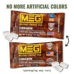 MEG texture detail of chew surface showing quick oral absorption