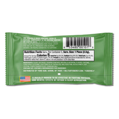 MEG spearmint pack in pocket illustrating portability and on-the-go convenience