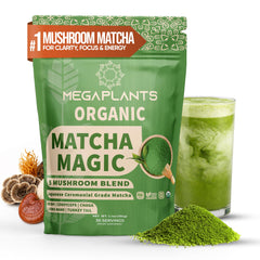 MEGAPLANTS front packaging pouch showing product branding and 30 servings benefit