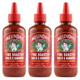 Melinda's front packaging showing bottle and label for quick recognition and shelf appeal