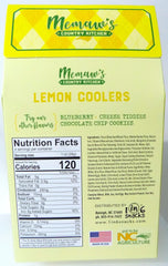 Close-up of a Lemon Coolers cookie texture showing crisp edges and tender center by Memaw's Country Kitchen