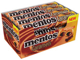 MENTOS front packaging showing twelve 1.34 oz rolls, convenient for sharing
