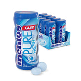 MENTOS pocket bottle front packaging showing Fresh Mint and convenience benefit