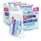 Mentos Pure White front packaging showing bottle and label for instant freshness