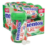 Mentos watermelon bottle front showing label and sealed cap for fresh storage