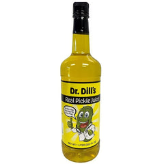 Merchandise Unlimited Dr. Dill front packaging showing bold pickle flavor benefit