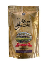 MESA DE LOS SANTOS front packaging showing fresh roast and origin benefits