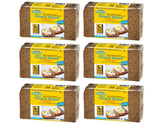 Mestemacher front packaging showing whole-grain loaf and branding benefits