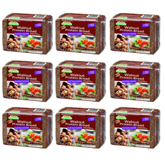 Mestemacher front packaging showing loaf and benefits for meal prep