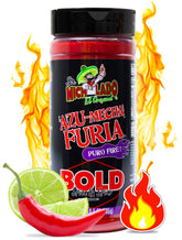 Mexgrim front packaging showing bold fuego jar and label for clear product ID and appeal