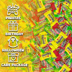 Mexgrim individually wrapped candy detail showing sealed freshness