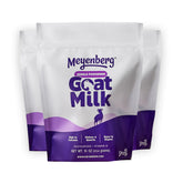 Meyenberg front packaging 16 oz tin showing label and pack benefits