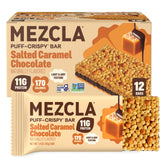 Mezcla front packaging displaying salted caramel flavor and 11g protein benefit