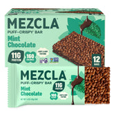 Mezcla front packaging showing 12 bars and product benefits
