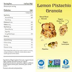 Michele’s Granola close-up of crunchy clusters highlighting texture and crunch