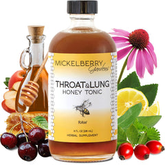 Mickelberry Gardens bottle front label showing product and soothing benefit