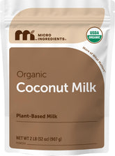 Micro Ingredients front packaging showing 2 lb container and branding for convenient pantry storage