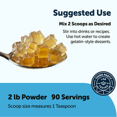 Micro Ingredients dissolving gelatin in pot showing smooth sauce integration