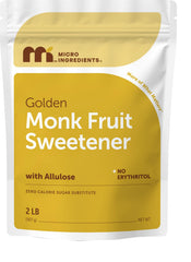 Micro Ingredients pouch front view showing product branding and size benefit