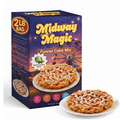 Midway Magic front packaging showing apple cinnamon flavor and mix benefits