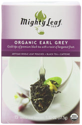 Mighty Leaf front box showing 45-count packaging and premium design benefit