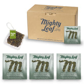 Mighty Leaf front packaging showing 100-count and branding for easy stocking