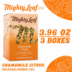 Mighty Leaf individually wrapped pouch preserving freshness and aroma