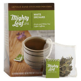 Mighty Leaf front packaging showing box and 15 tea pouches, ideal for gifting