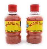 Miguelito front packaging showing two 250g bottles and branding, vibrant appeal