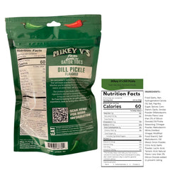 Mikey V's Ranch bag close-up emphasizing herb seasoning and snackable crunch benefit
