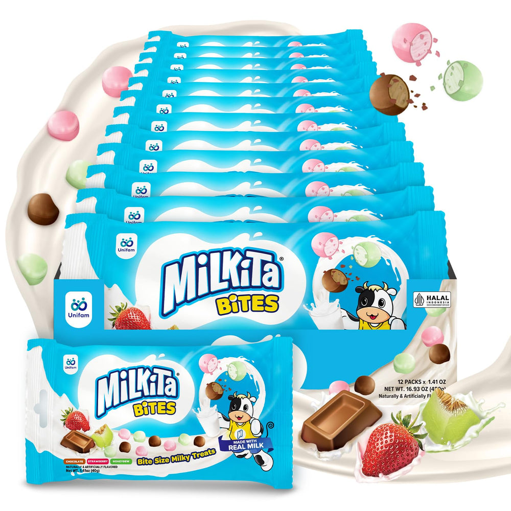 Milkita front packaging showing 12-pack freshness benefit