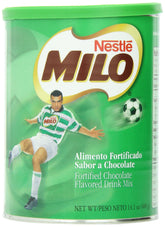 MILO front canister showing label and serving suggestions for quick preparation