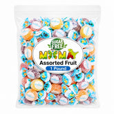 MIMA MIMA front packaging showing 1 lb bag and colorful jellies for gifting