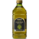 Mina front label on 2 L bottle showing brand and clean design benefit