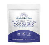 Mindful Nutrition front packaging showing product name and servings, supports calm routine