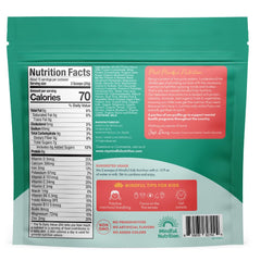 Mindful Nutrition powder texture close-up emphasizing mixability benefit