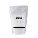 Minimalist front packaging showing white resealable bag and clear label, convenient storage