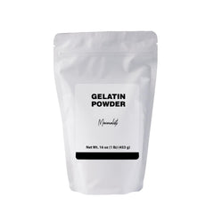 Minimalist front packaging showing white resealable bag and clear label, convenient storage