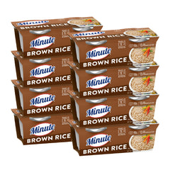 Minute front packaging showing 8-count pack and quick-cook benefit