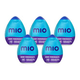 Mio berry pomegranate front packaging showing vibrant bottle and flavor benefit